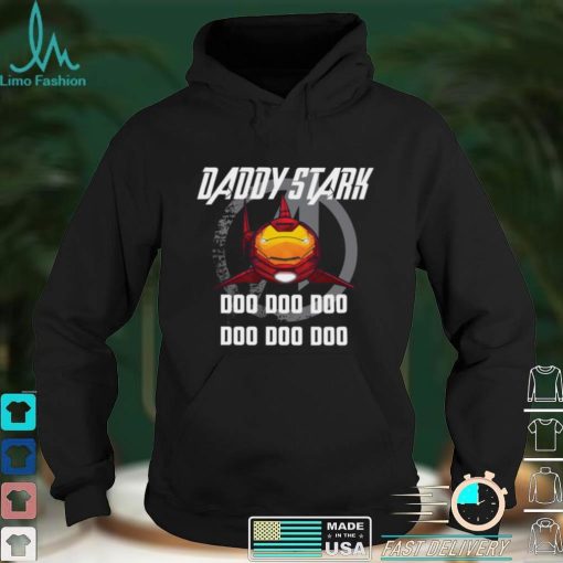 Avengers Iron Man Daddy Stark Shark Doo Doo Doo Doo Doo Doo Shirt, hoodie