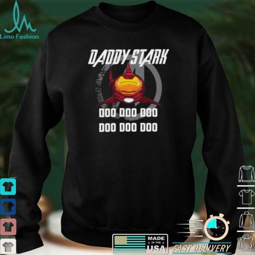 Avengers Iron Man Daddy Stark Shark Doo Doo Doo Doo Doo Doo Shirt, hoodie