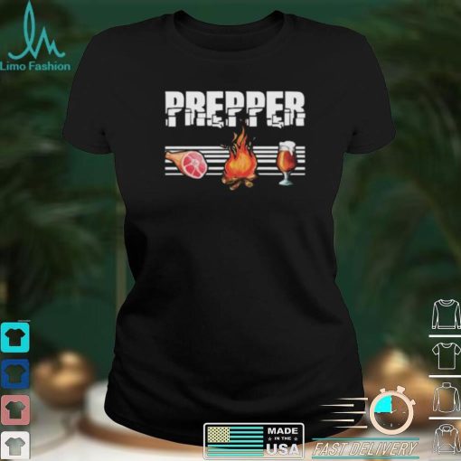 Beer Prepper Outdoor Survival Funny Homebrew Lover Cool Gift Short Sleeve Unisex T Shirt