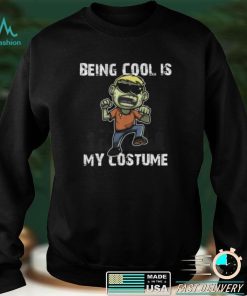 Being Cool Is My Costume Halloween Scary Creepy Boy Zombie Short Sleeve Unisex T Shirt