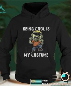 Being Cool Is My Costume Halloween Scary Creepy Boy Zombie Short Sleeve Unisex T Shirt