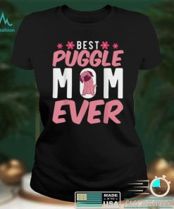 Best Puggle Mom Ever Dog Lover Mommy Dog Owner Cute Puggle T Shirt