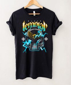 Black Templar Metal Backprint T Shirt