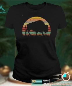 Buffalo Retro Bison Vintage T Shirt