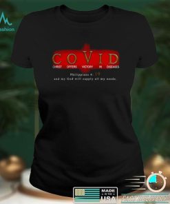 COVID Christ Offers Victory In Diseases shirt