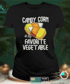 Candy Corn Is My Favorite Vegetable Halloween Costume Party Gift Short Sleeve Unisex T Shirt