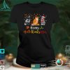 Cancer Chose The Wrong Witch Cat Halloween Quote T Shirt