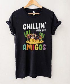 Chillin With My Amigos Funny Cinco de Mayo Fiesta Short Sleeve Unisex T Shirt