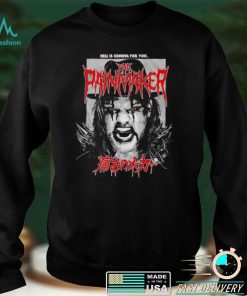 Chris Jericho hell is coming for you The Painmaker horror shirt