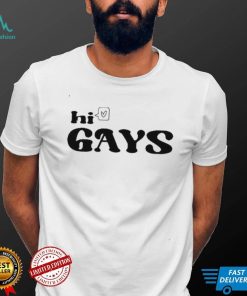 Chrissy Chlapecka Hi Gays T Shirt