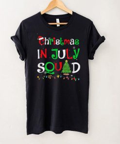 Christmas In July Squad Funny Summer Xmas T Shirt