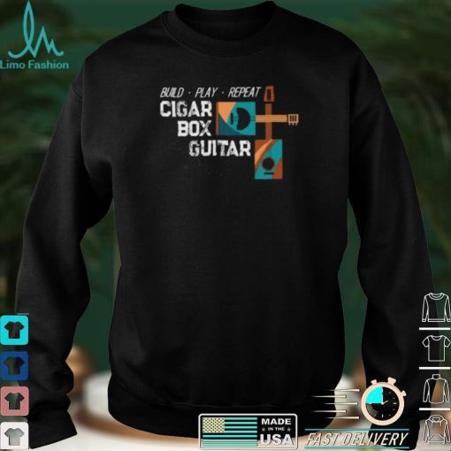 Cigar Box Guitar Guitarist Bassist Funny Music Lover Short Sleeve Unisex T Shirt