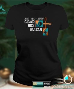 Cigar Box Guitar Guitarist Bassist Funny Music Lover Short Sleeve Unisex T Shirt