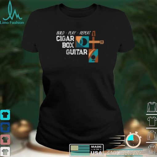 Cigar Box Guitar Guitarist Bassist Funny Music Lover Short Sleeve Unisex T Shirt