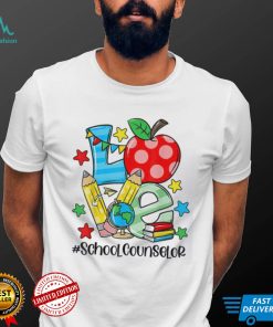 Counselor Counseling Student First Last 100 Day Of School Shirt