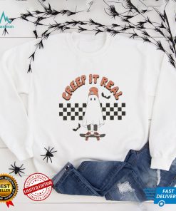 Creep it real ghost onesie halloween shirt