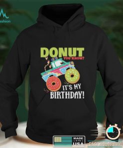 Cute Donut You Know Its My Birthday Truck Party Short Sleeve Unisex T Shirt