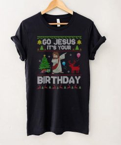 Dabbing Go Jesus Its Your Birthday Merry Christmas Day T Shirt
