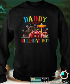 Daddy of the Birthday Boy Circus Family Matching T Shirt