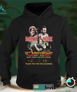 Daryl And Rick 12nd Anniversary 2010 2022 Signature For Fans T Shirt