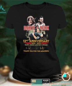 Daryl And Rick 12nd Anniversary 2010 2022 Signature For Fans T Shirt