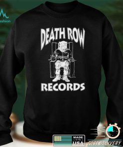 Death Row Records White Logo Long Sleeve T Shirt