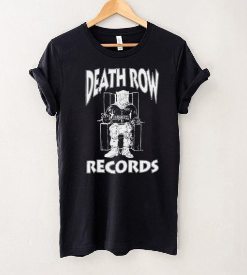 Death Row Records White Logo Long Sleeve T Shirt