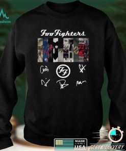 Foo Fighters Logo Signatures T Shirt