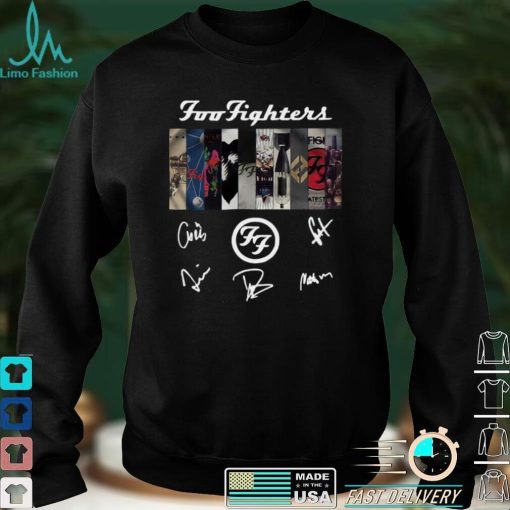 Foo Fighters Logo Signatures T Shirt