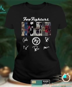 Foo Fighters Logo Signatures T Shirt