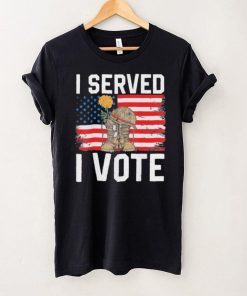 Funny i vote veteran usa voting veteran proud patriotic American shirt