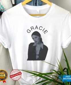 Gracie Abrams Merch Portrait Light Blue Tour Shirt