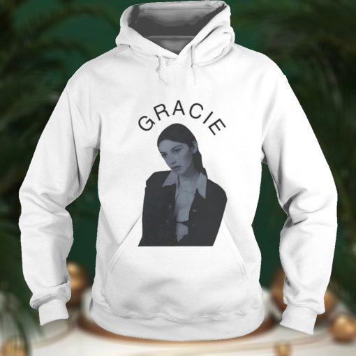 Gracie Abrams Merch Portrait Light Blue Tour Shirt