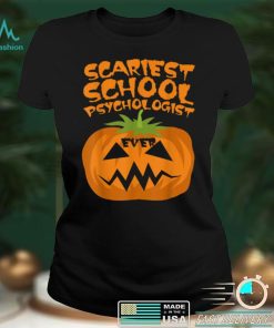 Halloween Scariest School Psychologist T Shirt