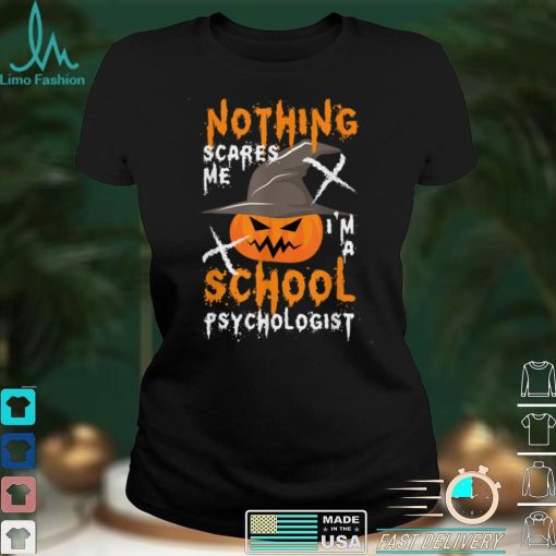 Halloween School Psychologist T Shirt