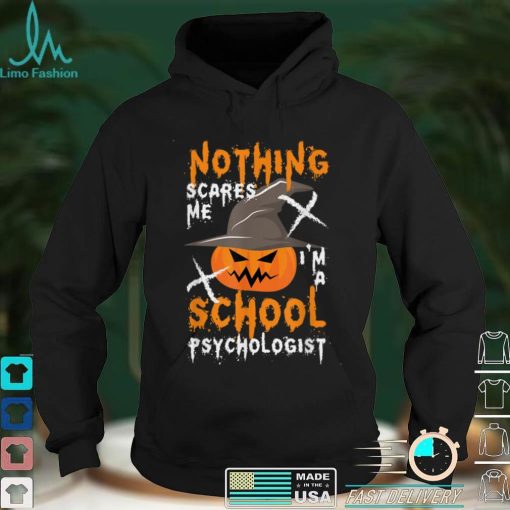Halloween School Psychologist T Shirt