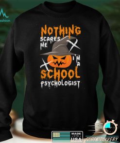 Halloween School Psychologist T Shirt