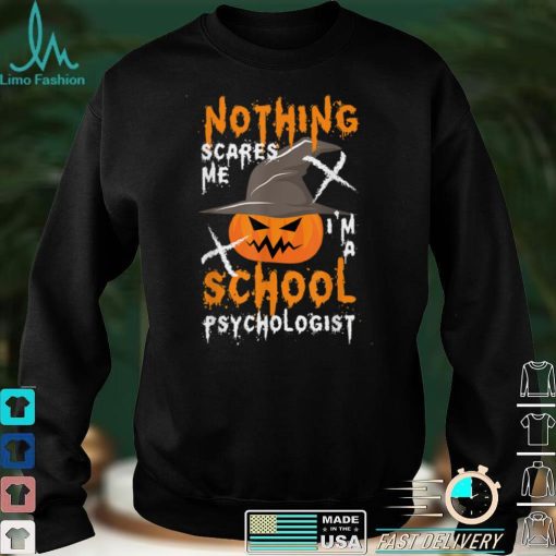 Halloween School Psychologist T Shirt