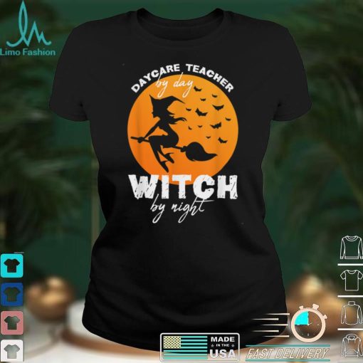 Halloween Witch Daycare Teacher Childcare Provider T Shirt 2