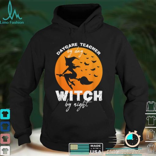 Halloween Witch Daycare Teacher Childcare Provider T Shirt 2