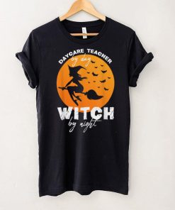 Halloween Witch Daycare Teacher Childcare Provider T Shirt 2