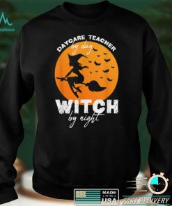 Halloween Witch Daycare Teacher Childcare Provider T Shirt 2