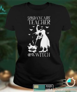 Halloween Witch Daycare Teacher Childcare Provider T Shirt 3