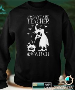 Halloween Witch Daycare Teacher Childcare Provider T Shirt 3