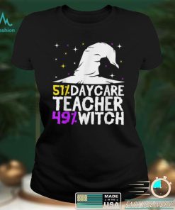 Halloween Witch Daycare Teacher Childcare Provider T Shirt 4