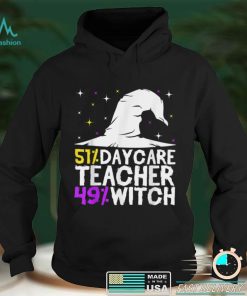 Halloween Witch Daycare Teacher Childcare Provider T Shirt 4