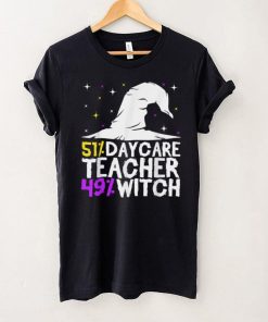 Halloween Witch Daycare Teacher Childcare Provider T Shirt 4