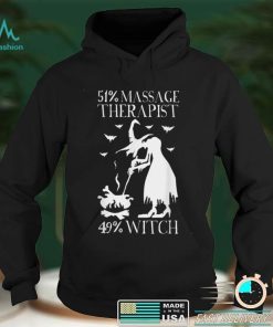 Halloween Witch Massage Therapist T Shirt 1