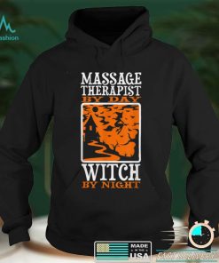 Halloween Witch Massage Therapist T Shirt 2