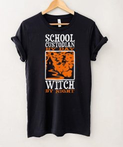 Halloween Witch School Custodian TShirt